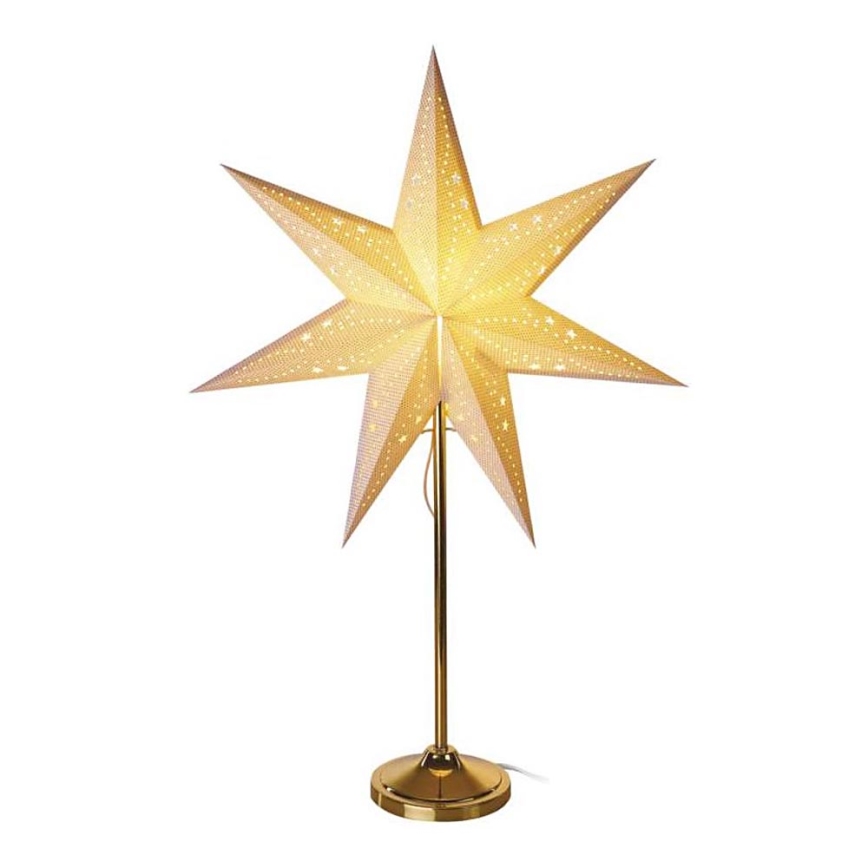 Addobbo natalizio 1xE14/25W/230V d. 45 cm dorato