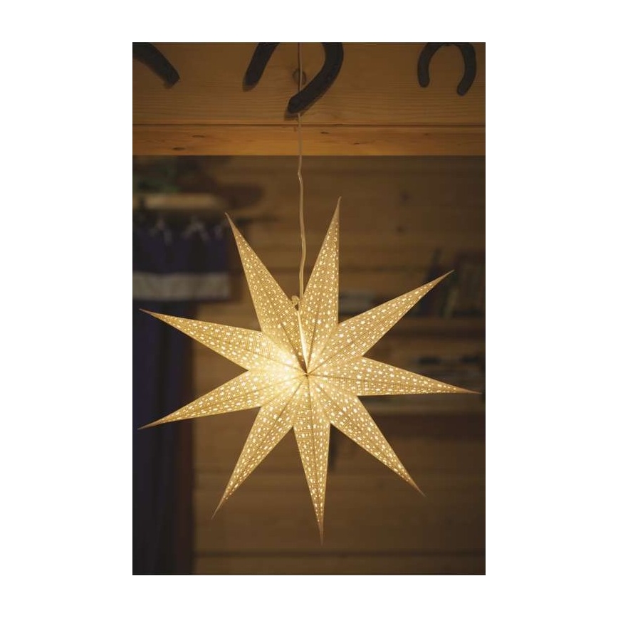 Addobbo natalizio 1xE14/25W/230V d. 60 cm argento