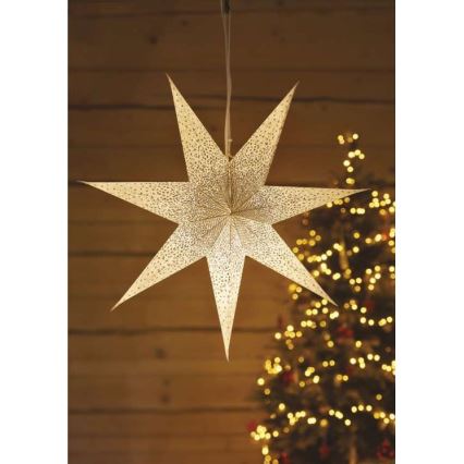 Addobbo natalizio 1xE14/25W/230V d. 60 cm d'oro