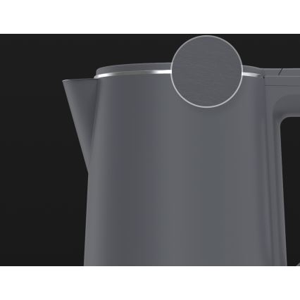 AENO - Bollitore elettrico rapido 1,5 l 2200 W/230 V nero
