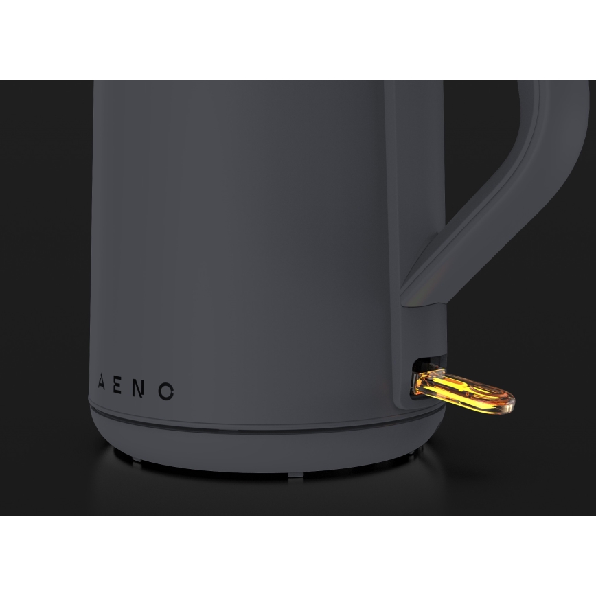 AENO - Bollitore elettrico rapido 1,5 l 2200 W/230 V nero