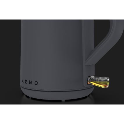 AENO - Bollitore elettrico rapido 1,5 l 2200 W/230 V nero