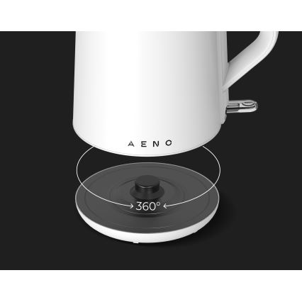 AENO - Bollitore rapido 1,5 l, 2200 W/230 V, bianco