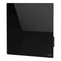 AENO - Pannello a infrarossi elettrico intelligente 500W con timer/termostato Wi-Fi, nero