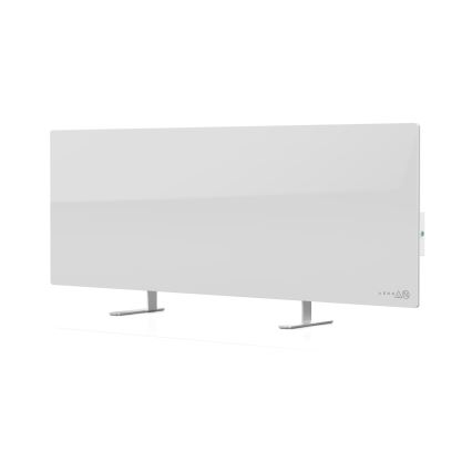 AENO - Pannello infrarosso elettrico intelligente 700W timer/termostato IP44 Wi-Fi bianco