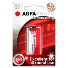 AGFAPHOTO AP-6F22-1S - Batteria allo zinco 6F22 9V
