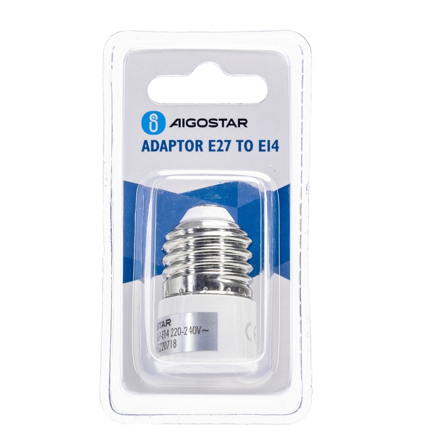 Aigostar - Adattatore da E27 a E14
