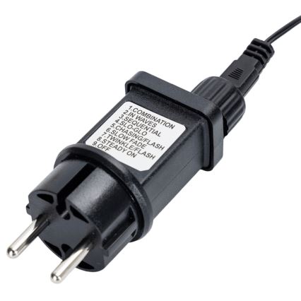 Aigostar - Albero di Natale LED da esterno 85 LED/8 funzioni 0,9 m IP44 multicolore