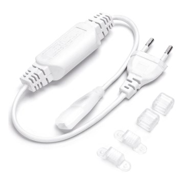 Aigostar - Alimentatore per strisce LED 8 mm 400W/230V Bianco