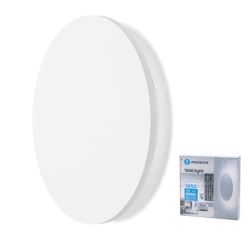Aigostar - Applique a LED/12W/230V 6500K 25 cm bianca