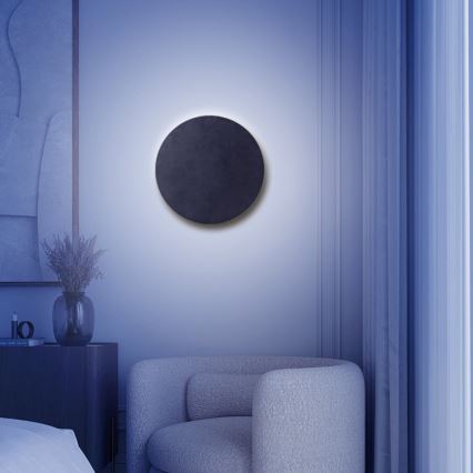 Aigostar - Applique a LED dimmerabile MESH Smart LED/12W/230V 2700-6500K nero