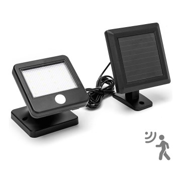 Aigostar - Applique a LED solare con sensore LED/0,64W/3,7V 600 mAh 6500K IP44