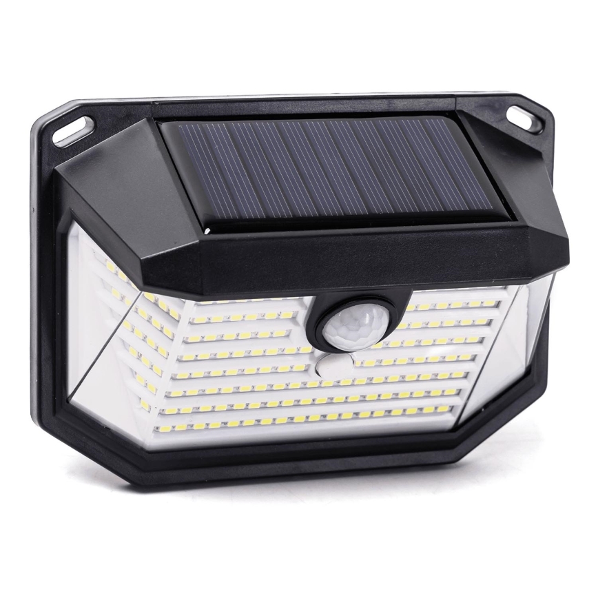 Aigostar - Applique a LED solare con sensore LED/0,8W/5,5V 1200 mAh 6500K IP65