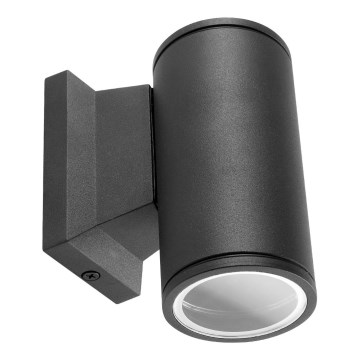 Aigostar - Applique da esterno 1xGU10/230V IP65 nera rotonda