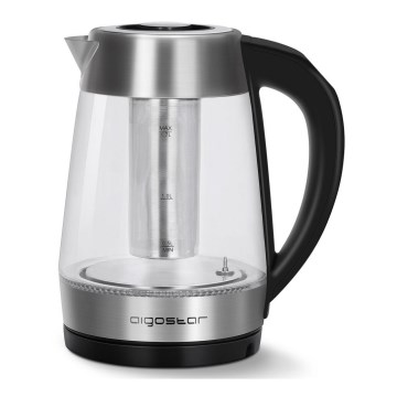 Aigostar - Bollitore con filtro 1,7 l 2200W/230V