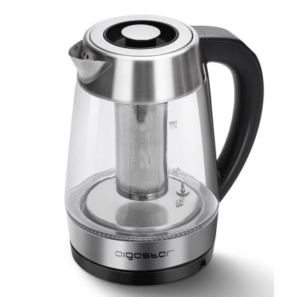 Aigostar - Bollitore con filtro 1,7 l 2200W/230V