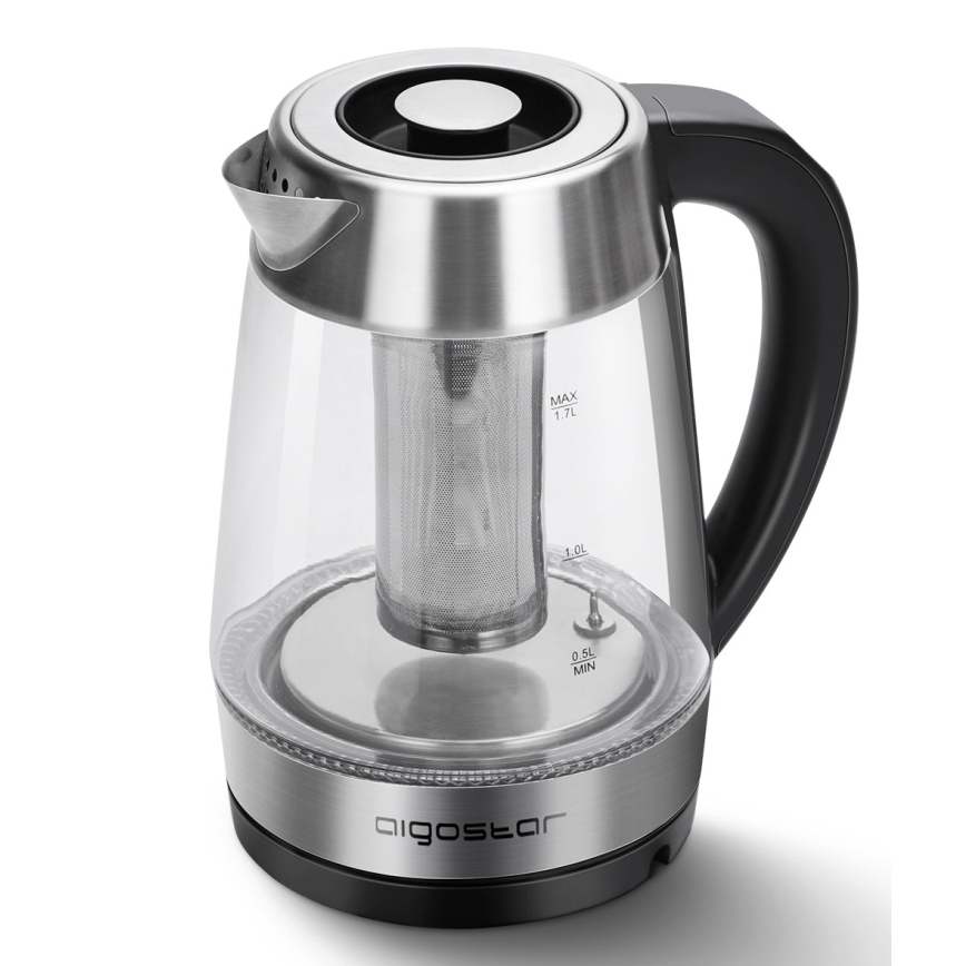 Aigostar - Bollitore con filtro 1,7 l 2200W/230V