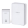 Aigostar - Campanello wireless 3xAA/12V IP44 bianco/argento