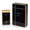 Aigostar - Campanello wireless 3xAA/12V IP44 nero/rame