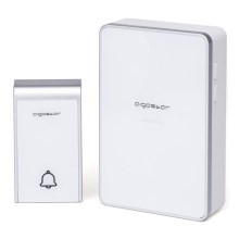 Aigostar - Campanello wireless 3xAA IP44 bianco/argento