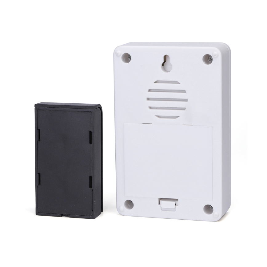 Aigostar - Campanello wireless 3xAA/12V IP44 nero/bianco