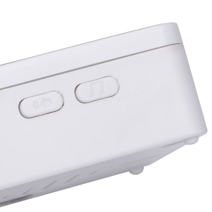Aigostar - Campanello wireless 3xAA/12V IP44 nero/bianco