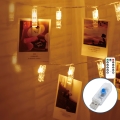 Aigostar - Catena decorativa a LED 10xLED/5W/USB 5 m bianco caldo