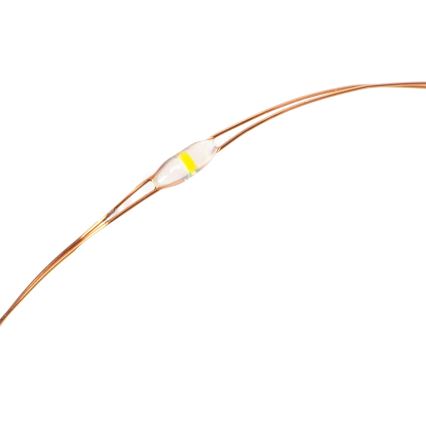Aigostar - Catena di Natale solare a LED 100xLED/8 funzioni 12m IP65 bianco freddo
