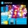 Aigostar - Catena di Natale solare a LED 100xLED/8 funzioni 12m IP65 multicolore 800 mAh