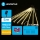 Aigostar - Catena di Natale solare a LED 192xLED/8m IP65 1200 mAh bianco caldo