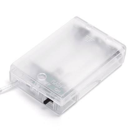 Aigostar - Catena LED 100xLED/3xAA 10,3m bianco caldo