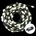 Aigostar - Catena LED natalizia da esterno 300xLED/8 funzioni 33m IP44 bianco freddo