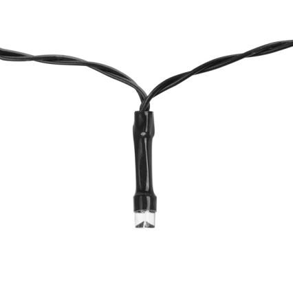 Aigostar - Catena LED solare 100xLED/12m 300 mAh IP65 bianco caldo