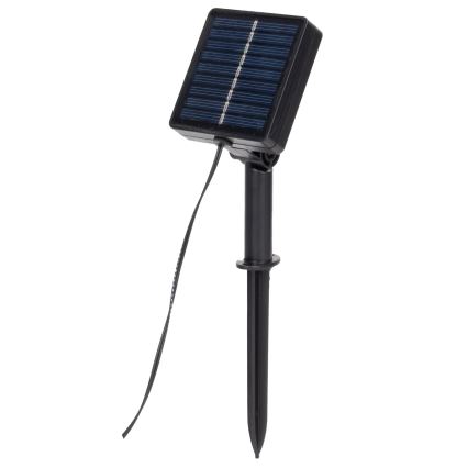 Aigostar - Catena LED solare 100xLED/12m IP65 bianco caldo oliva