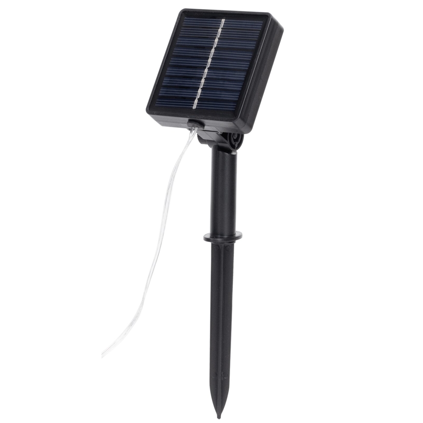 Aigostar - Catena LED solare 70xLED/4x1m IP65 bianco caldo oliva