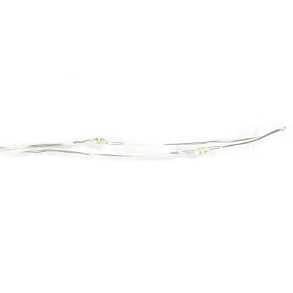 Aigostar - Catena luminosa con 100 LED, alimentazione 3xAA, 10,3 m, bianco freddo