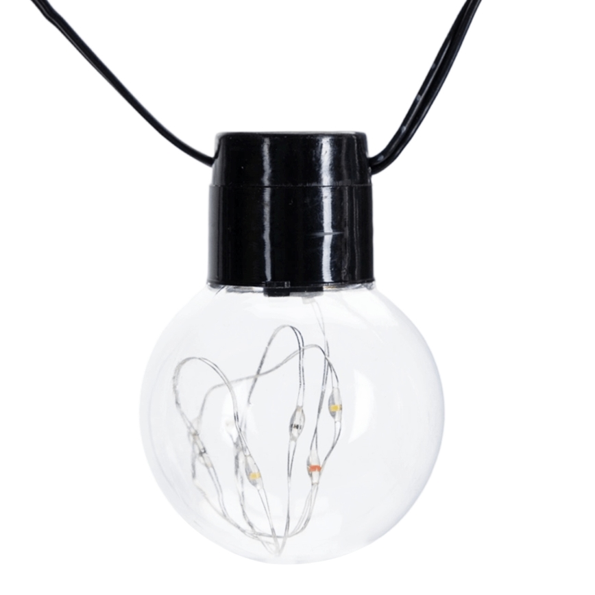 Aigostar - Catena luminosa decorativa LED da esterno 160xLED 10m IP44 bianco caldo