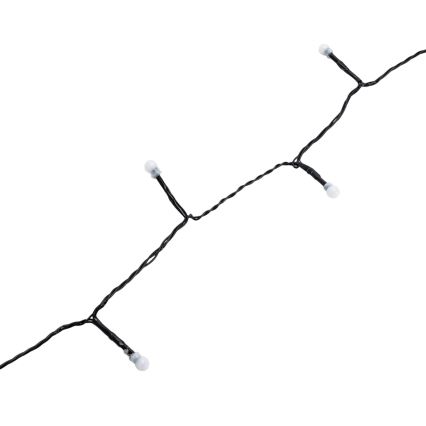 Aigostar - Catena luminosa decorativa LED da esterno 100 LED/8 funzioni 10 m IP44 bianco caldo