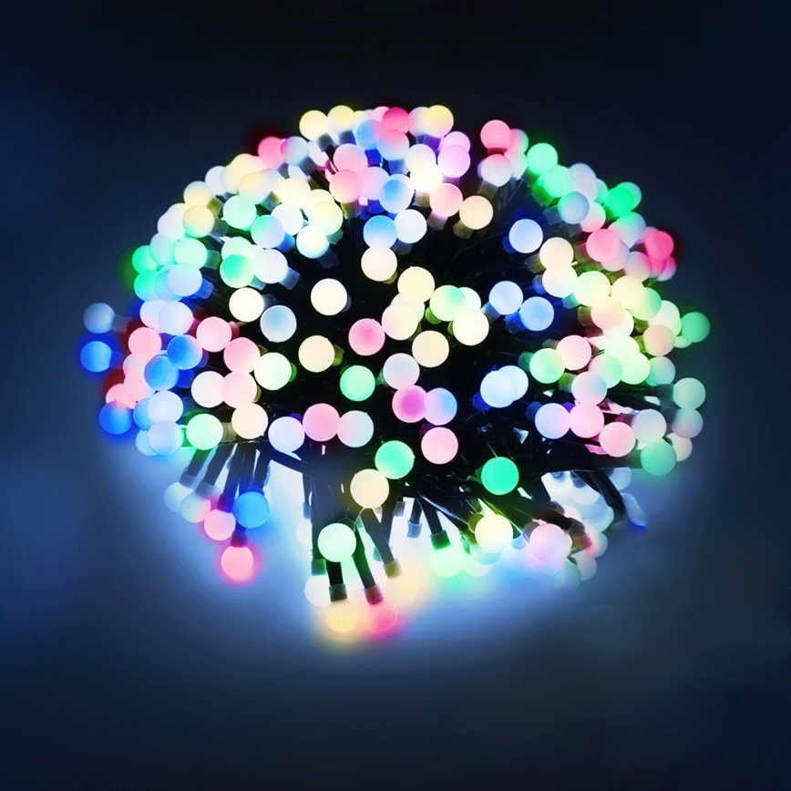 Aigostar - LED Catena decorativa da esterno 100xLED/8 funzioni 10 m IP44 multicolore