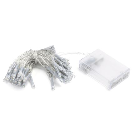 Aigostar - Catena luminosa di Natale a LED 50xLED/3xAA 5,3m multicolore