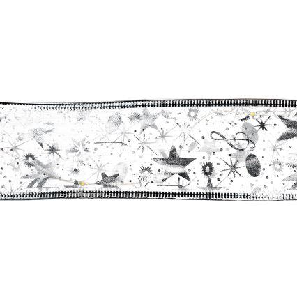 Aigostar - Catena luminosa LED 100xLED/3xAA 10 m bianco caldo argento