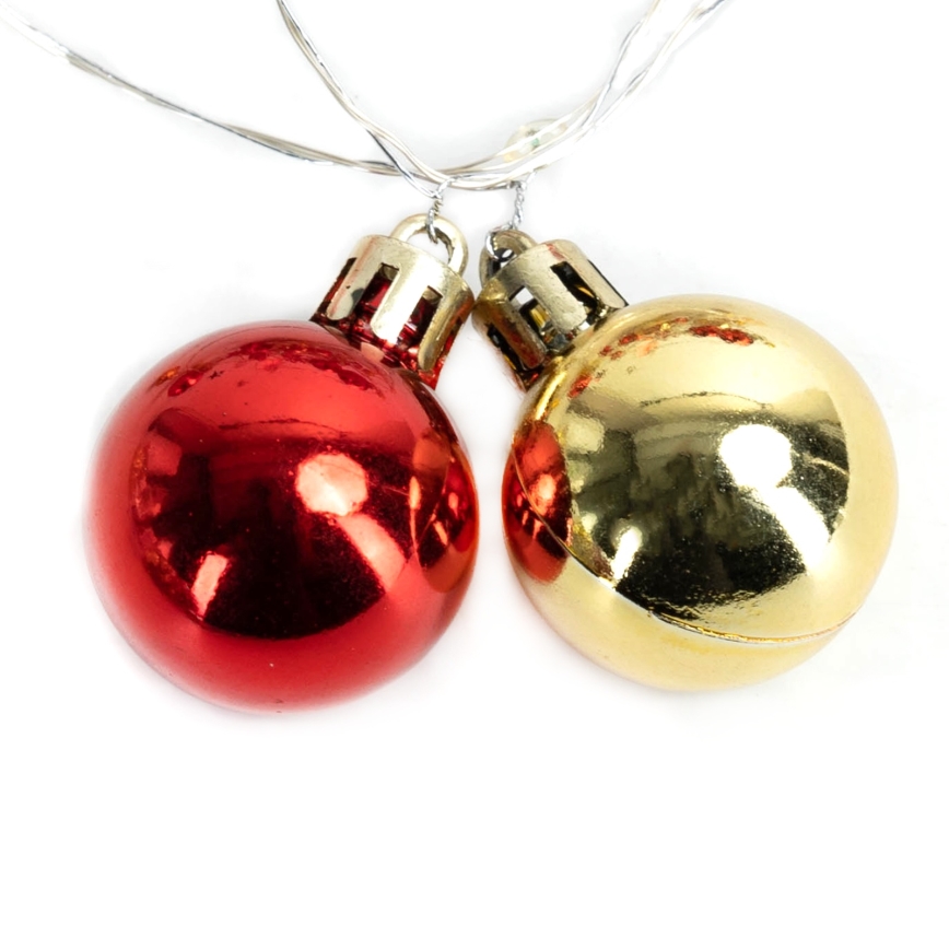 Aigostar - Catena luminosa LED 20xLED/3xAA 2m bianco caldo