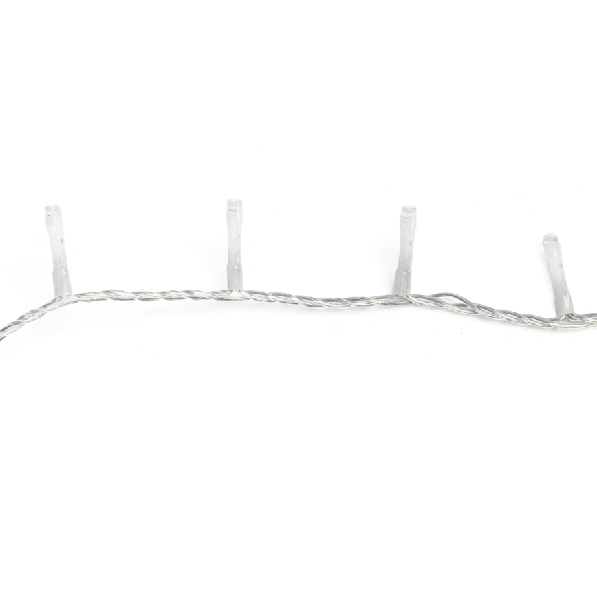 Aigostar - Catena luminosa LED da esterno 400 LED/8 funzioni 20 m IP44 bianco caldo