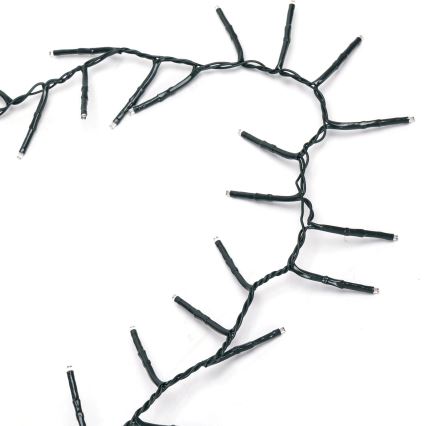 Aigostar - Catena luminosa LED da esterno 400xLED/8 funzioni 13m IP44 bianco freddo