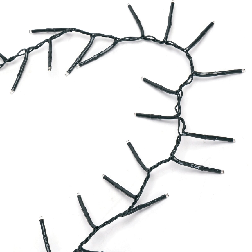 Aigostar - Catena luminosa LED da esterno 400xLED/8 funzioni 13m IP44 bianco freddo