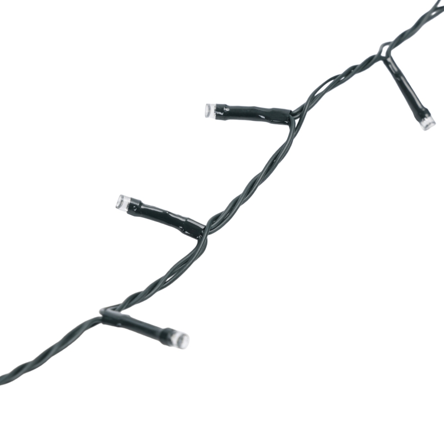 Aigostar - Catena luminosa LED per esterni 500 LED/8 funzioni 50 m IP44 bianco caldo