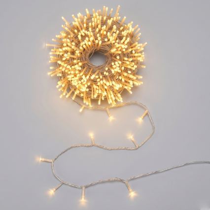 Aigostar - Catena luminosa LED natalizia 20xLED/3xAA 2,3 m bianco caldo