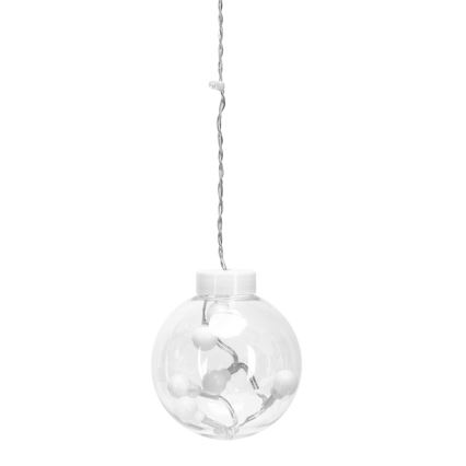 Aigostar - Catena luminosa LED da esterno 120 LED/8 funzioni 3x0,6m IP44 bianco caldo + telecomando