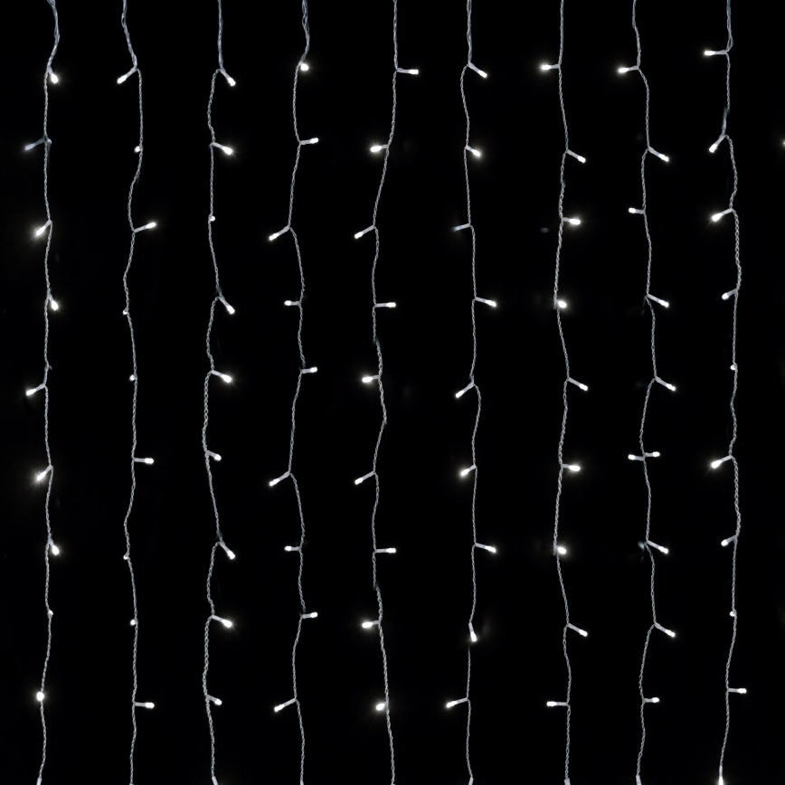 Aigostar - Catena luminosa LED da esterno 558xLED 3x1,8m IP44 bianco freddo