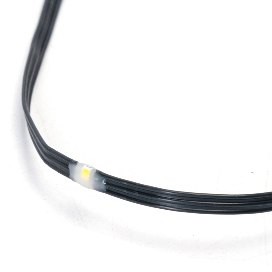Aigostar - Catena luminosa LED solare natalizia 500xLED/8 funzioni 52m IP65 bianco freddo 1200 mAh